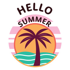 


     Beautiful seaside view with some coconut palm.
