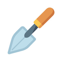 Gardening Trowel Hand Tool Icon Design