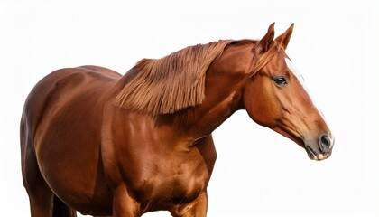 Obraz premium brown horse portrait