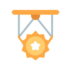 vector illustration of a wooden sign