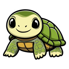 Fototapeta premium turtle, reptile, vector, transparent background