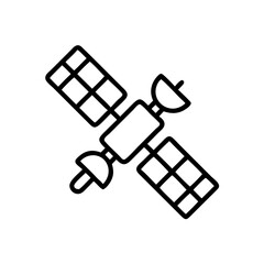International Space Station Orbiting Icon Design