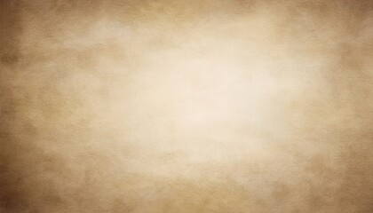 Obraz premium an elegant beige tan grunge parchment texture background with glowing center