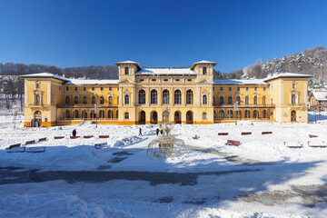 Zima w Krynicy-Zdroju.