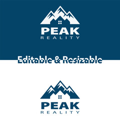 Real Estate logo. Logo design for real estate