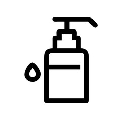 Liquid Soap Dispenser Pump Bottle Icon Design