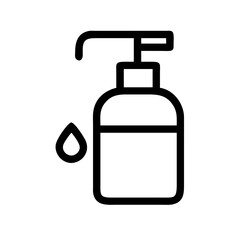 Liquid Soap Dispenser Pump Bottle Icon Design