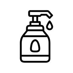 Liquid Soap Dispenser Pump Bottle Icon Design