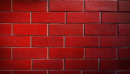 Fototapeta premium red bricks wall texture background and wallpaper