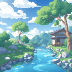 VTuber Background Live Stream