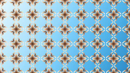 Geometric Cross Pattern Background