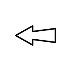 Arrow icon symbol vector illustration