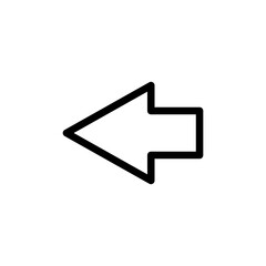 Arrow icon symbol vector illustration