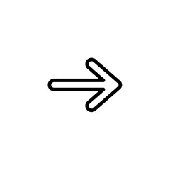 Arrow icon symbol vector illustration