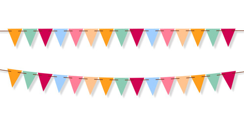 Birthday Celebration Bunting Flags