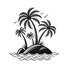 Silhouette of the Sea