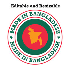 Made in Bangladesh, Bangladesh logo, Bangladesh stamp,