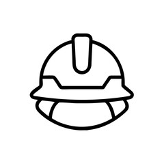 Safety Helmet for Worker Icon Design