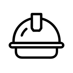 Safety Helmet for Worker Icon Design