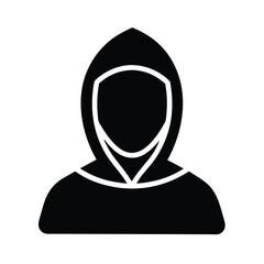 Add User Icon Silhouette Vector Illustration