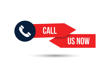vector call us now web button and icon design
