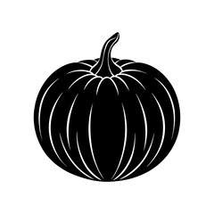 Pumpkin Silhouette vector illustration