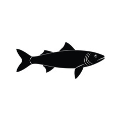 Obraz premium herring silhouette art