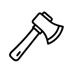 Small Axe or Hatchet Tool Icon Design