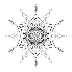 abstract floral ornament