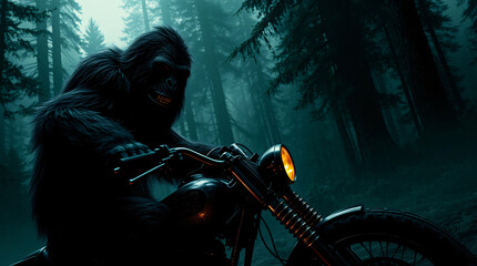 A young boy running with joy and energy, captured in motion against a blurred green background.