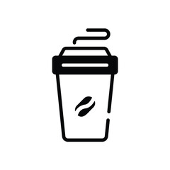 Coffee  Icon vector stock illustration
