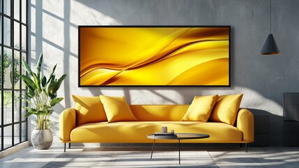 modern living rooms interior. generative ai