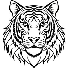 Tiger Line Art