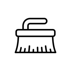 Clothes brush icon vector design