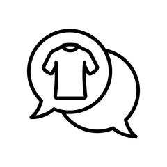 chat laundry icon vector design illustration