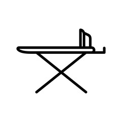 Ironing clothes icon vector design