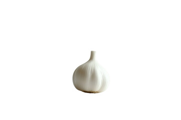A garlic, isolated on a transparent background.