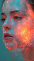 Iridescent Fire and Skin
