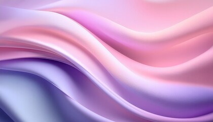 Fototapeta premium A smooth and seamless gradient of pastel colors, blending from light pink to soft lavender, creating a calm and serene abstract background perfect for design projects. The subtle tones