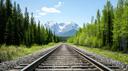 Scenic Mountain Railroad View