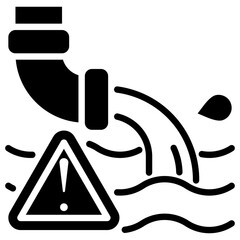 Water Pollution Icon