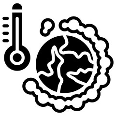 Global Warming Icon