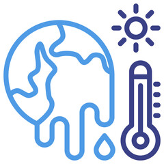 Global Warming Icon