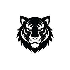Fototapeta premium tiger head vector