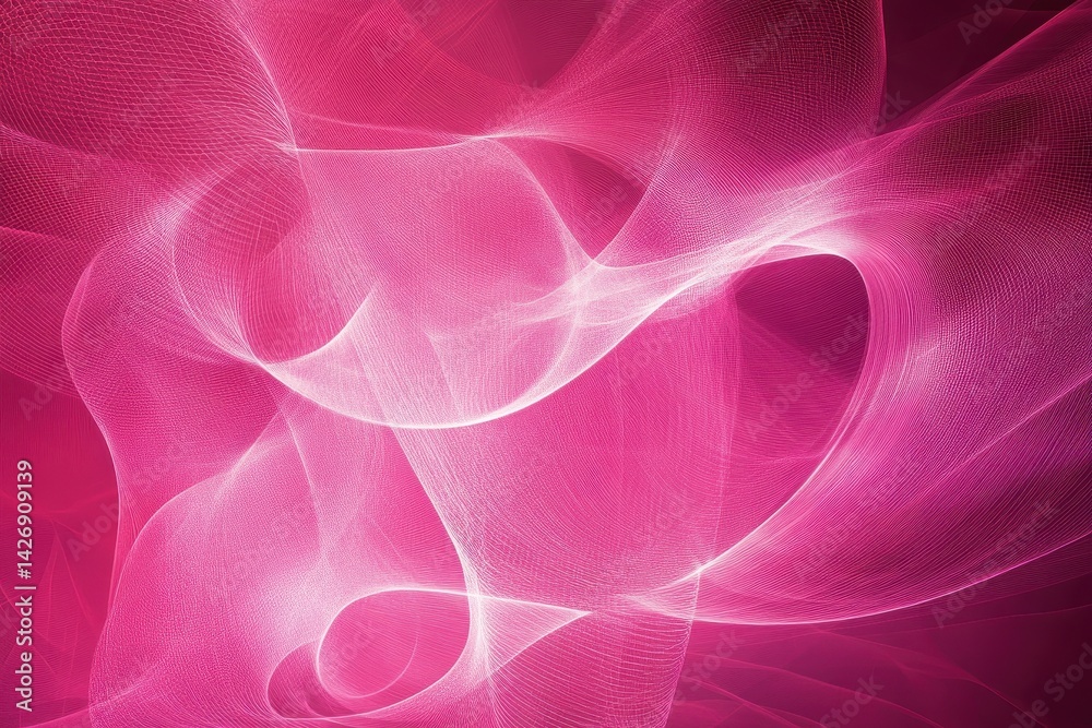 Poster fashionable geometric patterns in pink creating an abstract and vibrant background, abstract backgro