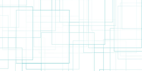 Technology and square shapes in random geometric pattern. Abstract seamless modern white and gray color technology concept geometric line background. Geometric lines with luxury business concept