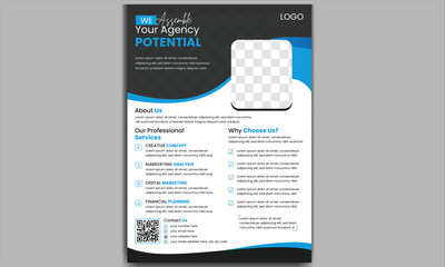 minimal flyer design