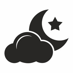 vector illustration of a cloud
