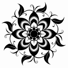 abstract floral ornament