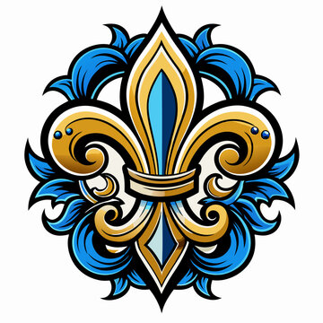 fleur de lis design